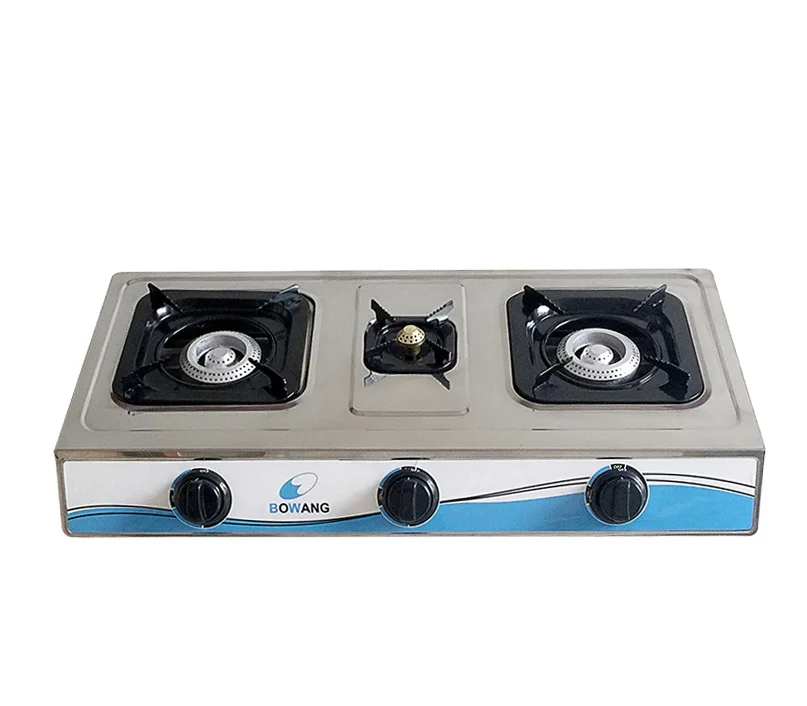 Hot Sale Table 3 Beehive Burner Stainless Steel Gas Cooker(BW3551)