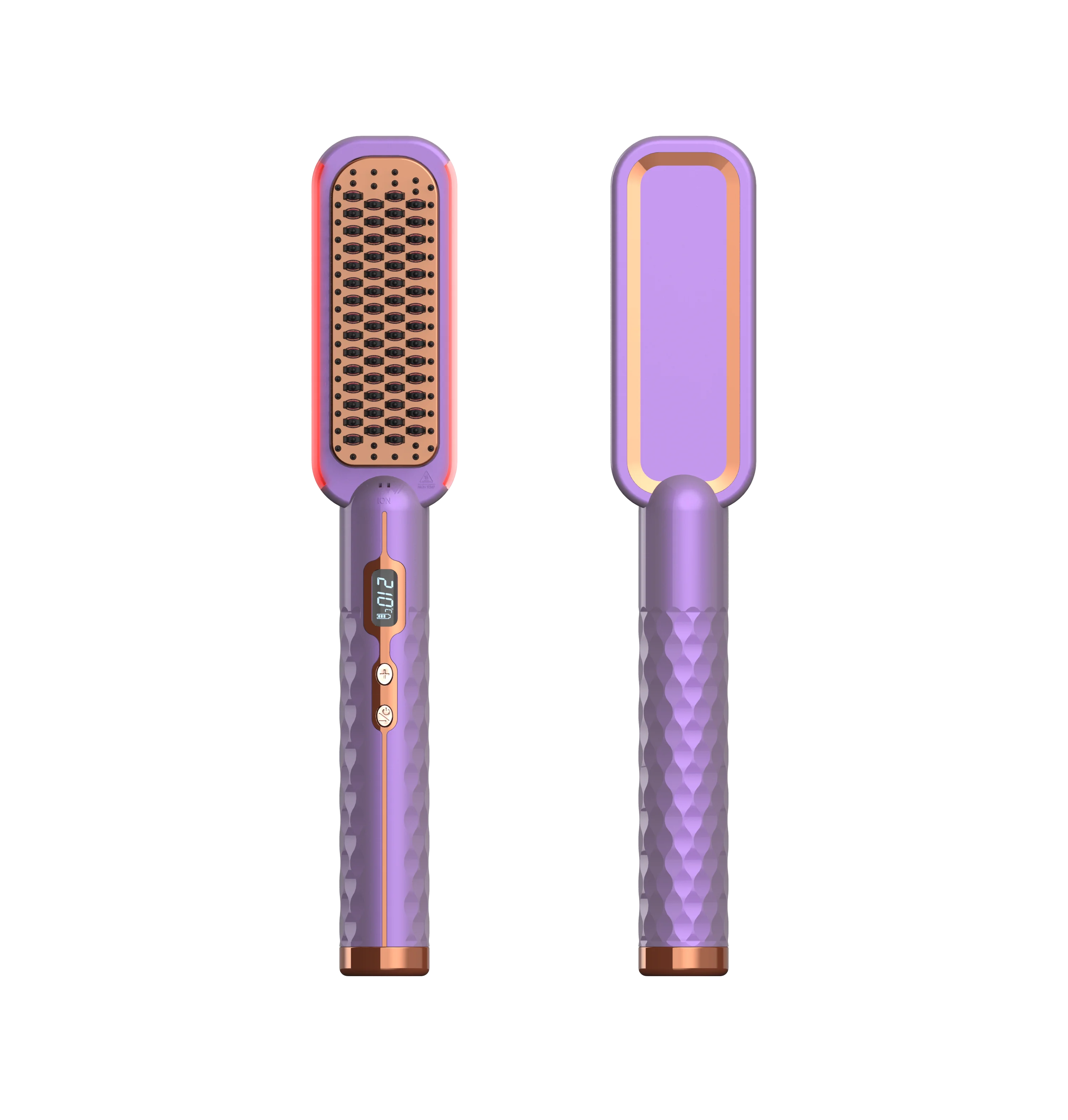 Cordless One Step Hair Brush Dryer and Far Infrared Ionic Blow Dryer Hair Straightener 3 in 1