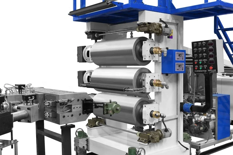 YESHINE 2023 Luggage ABS PC Plastic Film Making Machine Suitcase Single Screw Plastic Sheet Extruder Making Machine