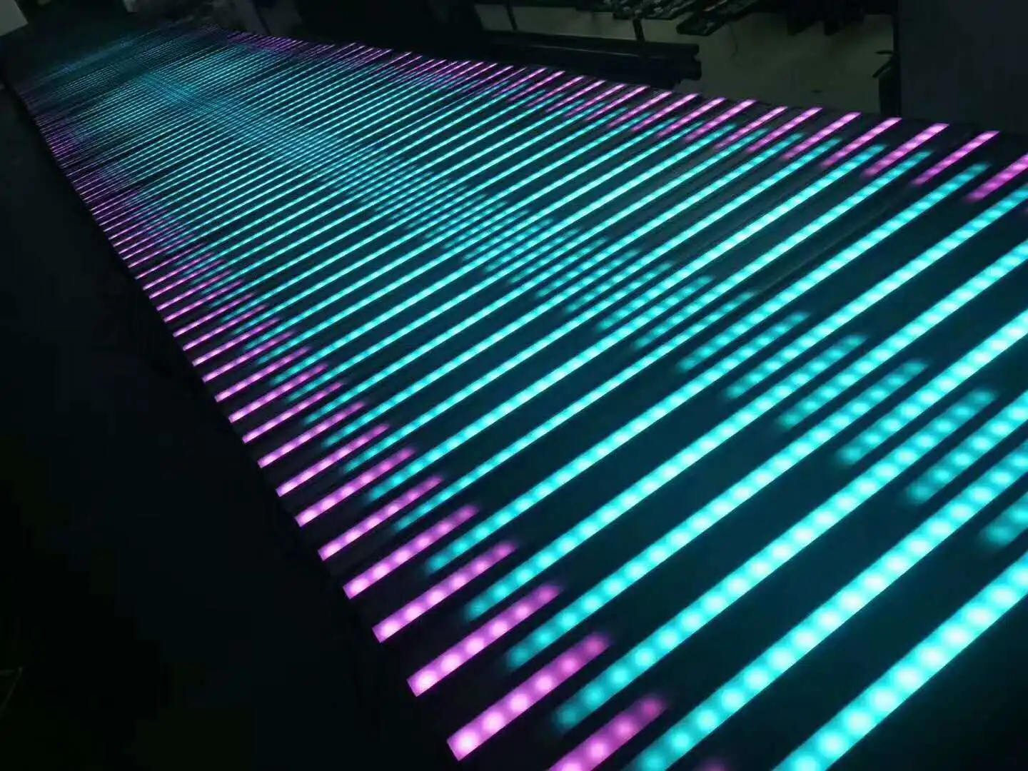 Новейшая версия Artnet control DMX RGB Pixel LED bar light