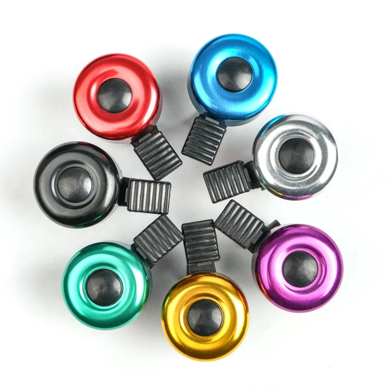 Best-Selling 7 Colors Bicycle Bell Aluminum Alloy Mountain Bike Horn Sounder Riding Equipment Accessories