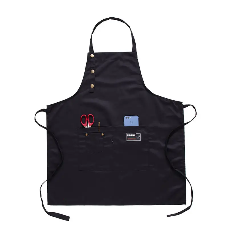Custom Logo Kids Cooking Apron Kids Apron and Chef Hat Set Aprons Kitchen