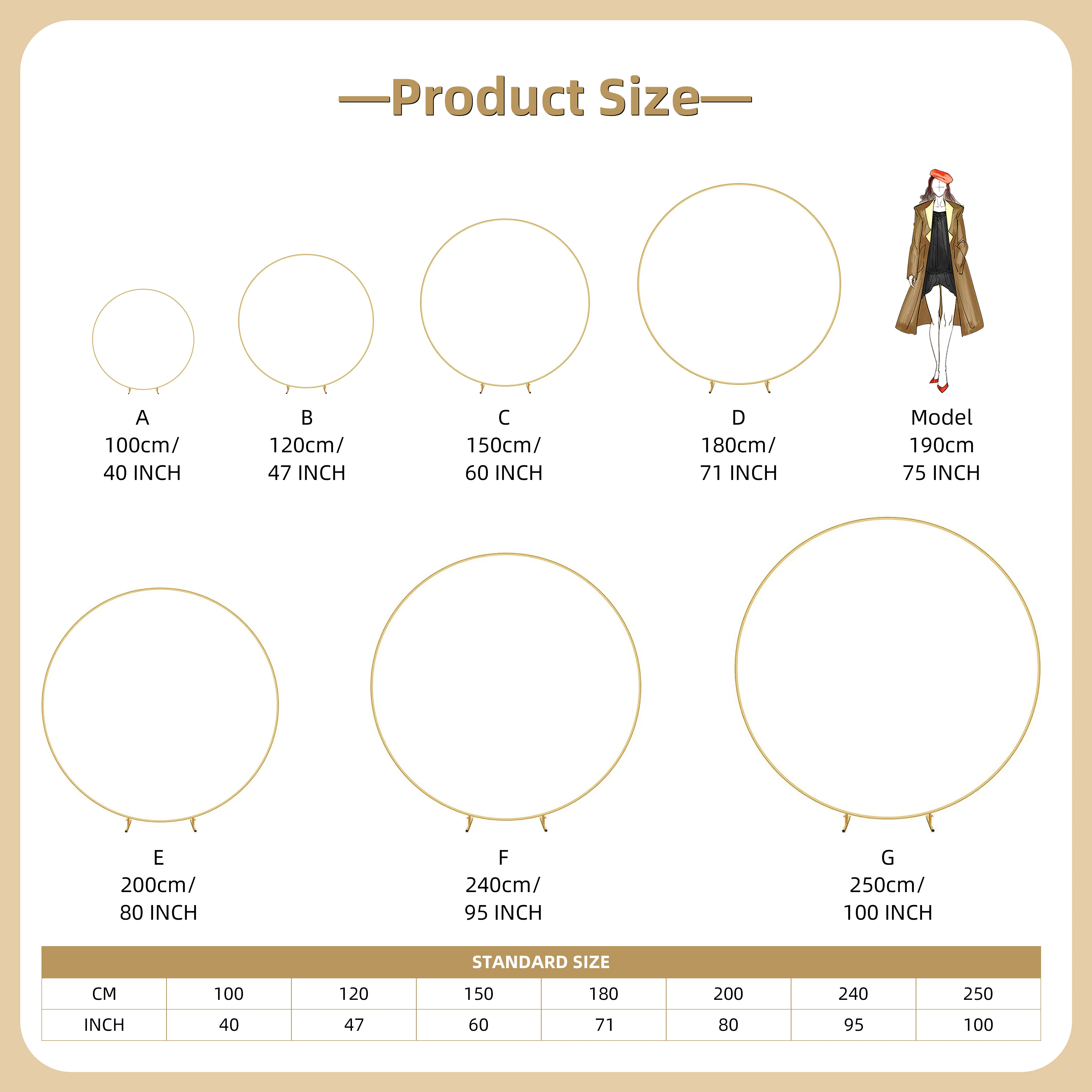 custom wedding event decoration giant circle grid cake prop balloon stand round mesh backdrop for party