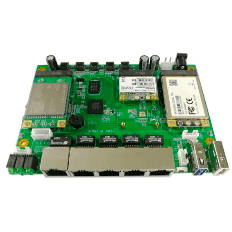 Openwrt MT7621 Enterprise Беспроводной двухдиапазонный WIFI OpenWrt Gigabit MT7621A чипсет PCBA ODM OEM sim 4g lte
