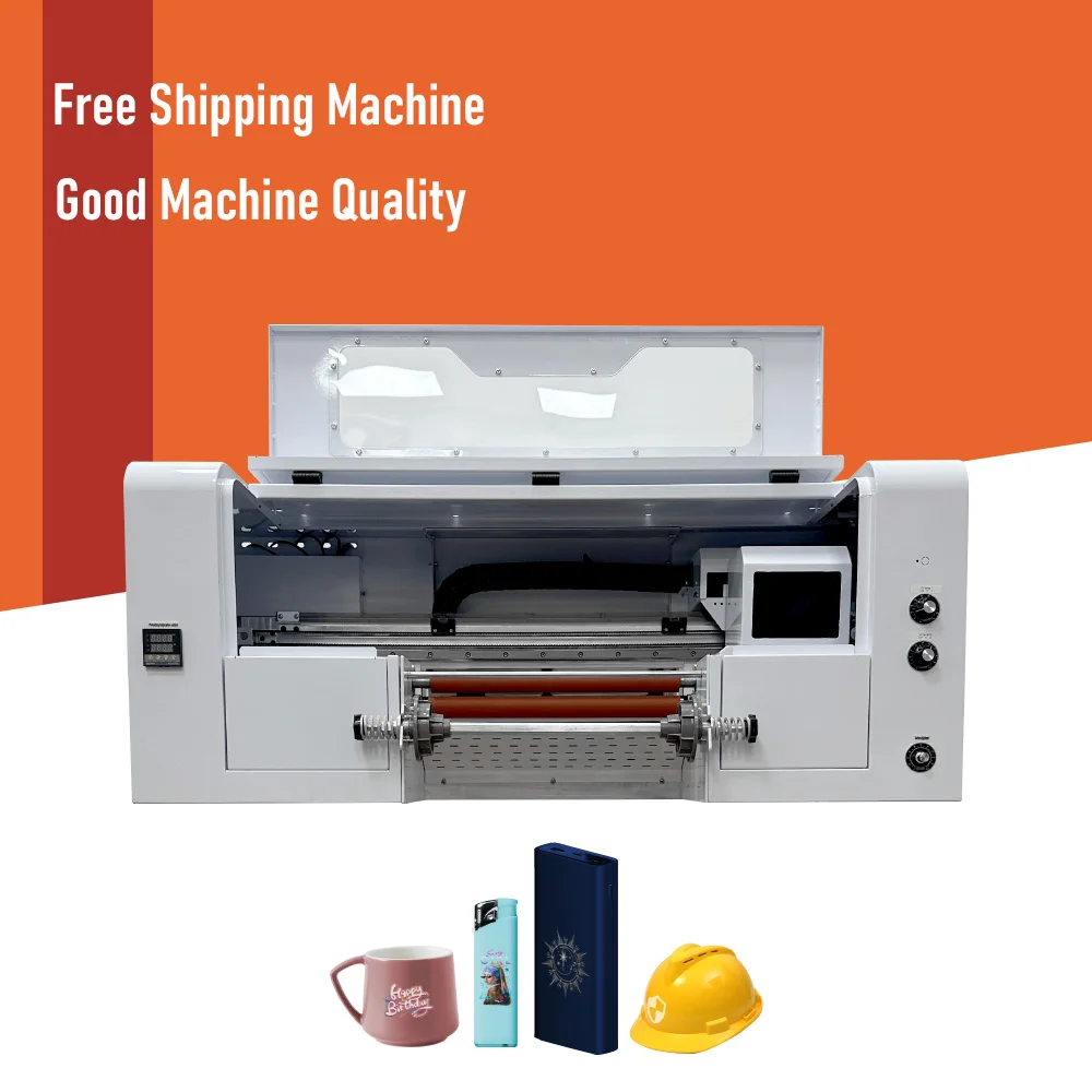 Factory Flatbed Uv Printing Dtf ab Film Rolandd Machine Rotary Printer Cylinder