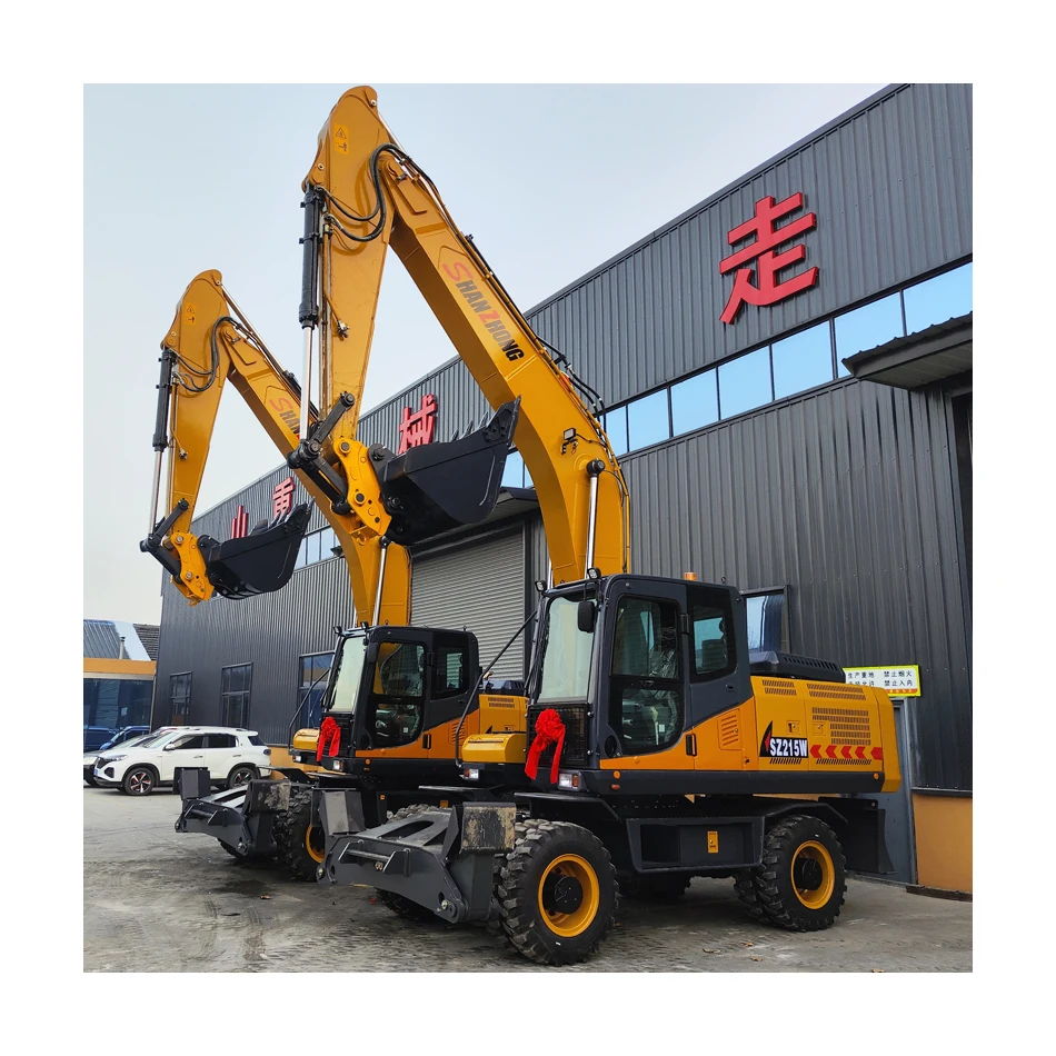 Shanzhong SZL215 20ton 21ton 22ton Multifunctional Wheeled Excavator hot sale
