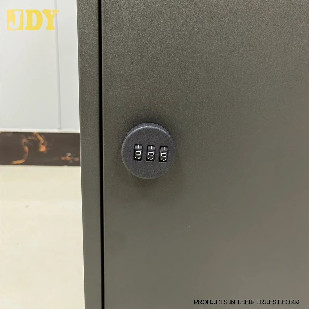 Door Mounted Key Lock Fence Mailbox Safe Locking Parcel Drop Box with Mail Boxes through the Door