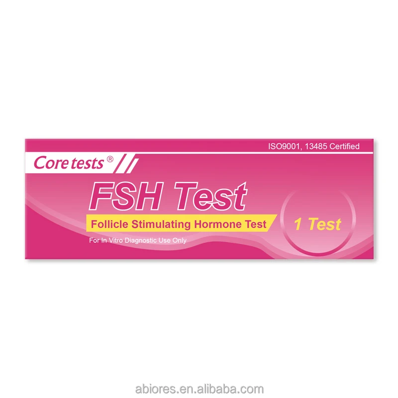 Coretests FSH тест-полоска кассета на полпути для самотестирования