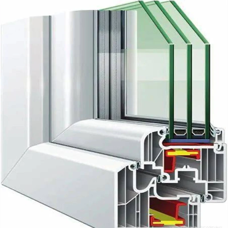 Window Reinforcement Making Customized Upvc Door Color And Sash 70mm Pvc-u Plastic Pvc Profile Sliding