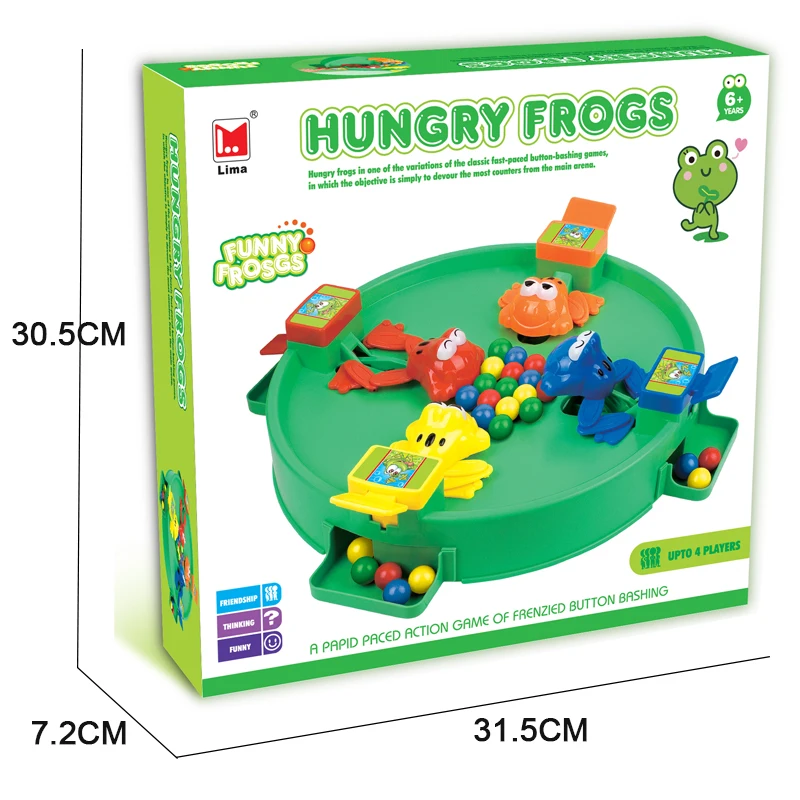 Hot frog eating bean interactive game other educational toys gaming touch children table games set