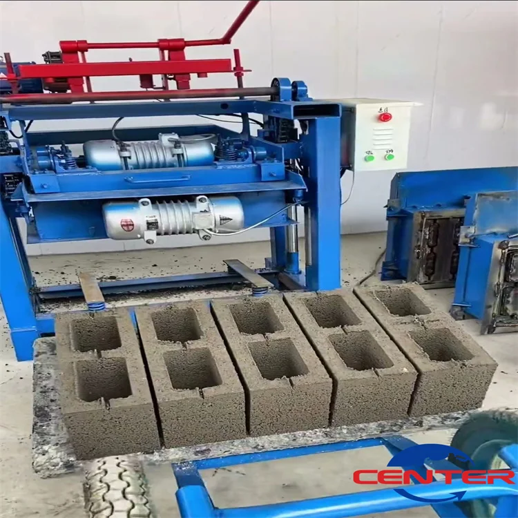 Factory wholesale  QMJ4-35C Manual Handwork Brick Making Machinery Soil Sintered Rock Brick Laying Block Concrete Making Machine