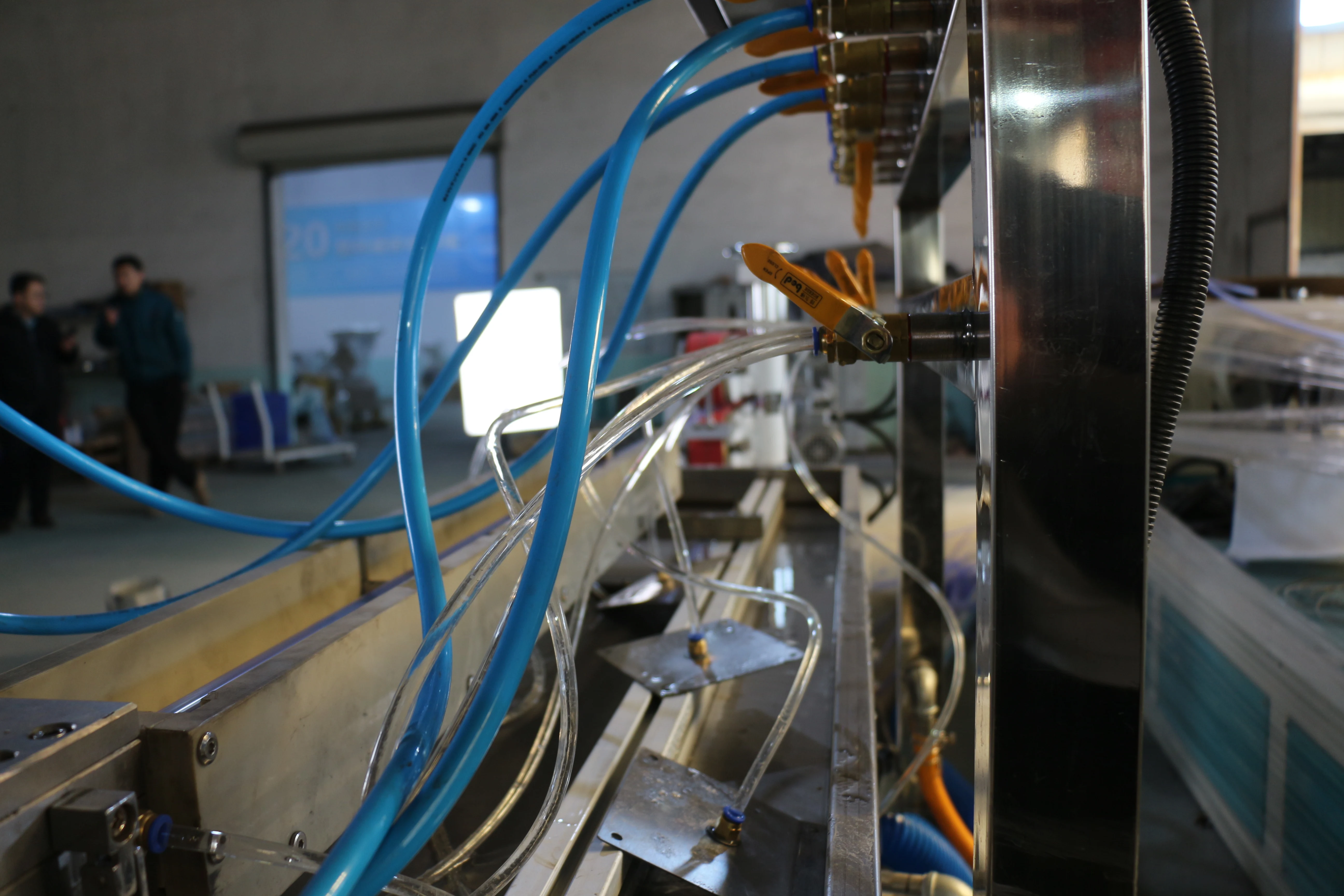 3 phrase 380v  Pvc Wpc Window And Door Profiles Extrusion Line