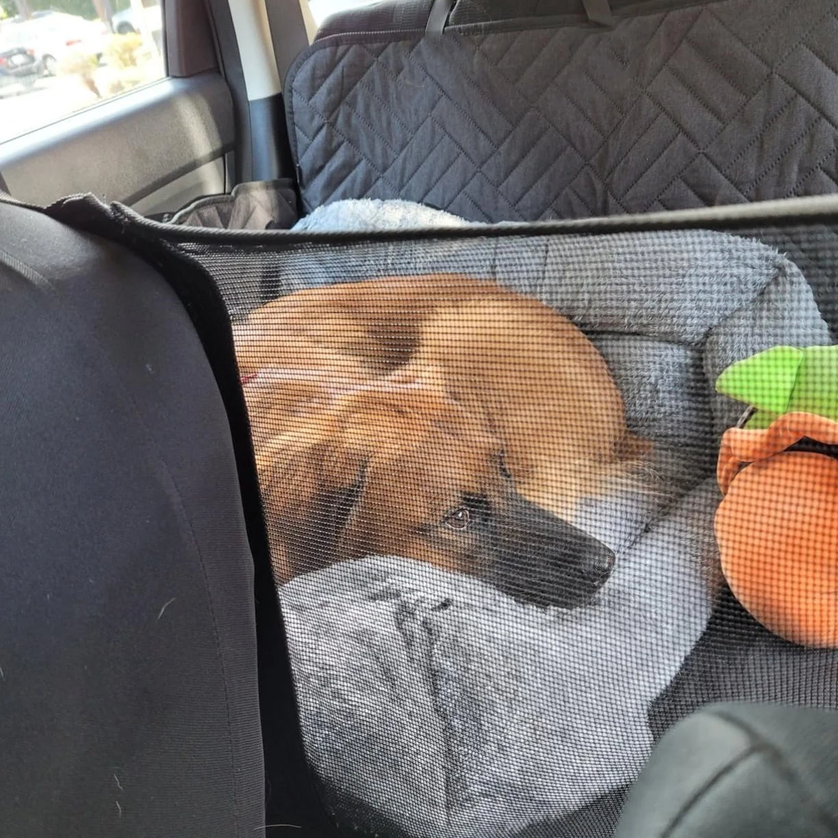 Non-Slip Large Backseat Travel Bed Bus Hammock Dog Car Seat Cover For Back Seat