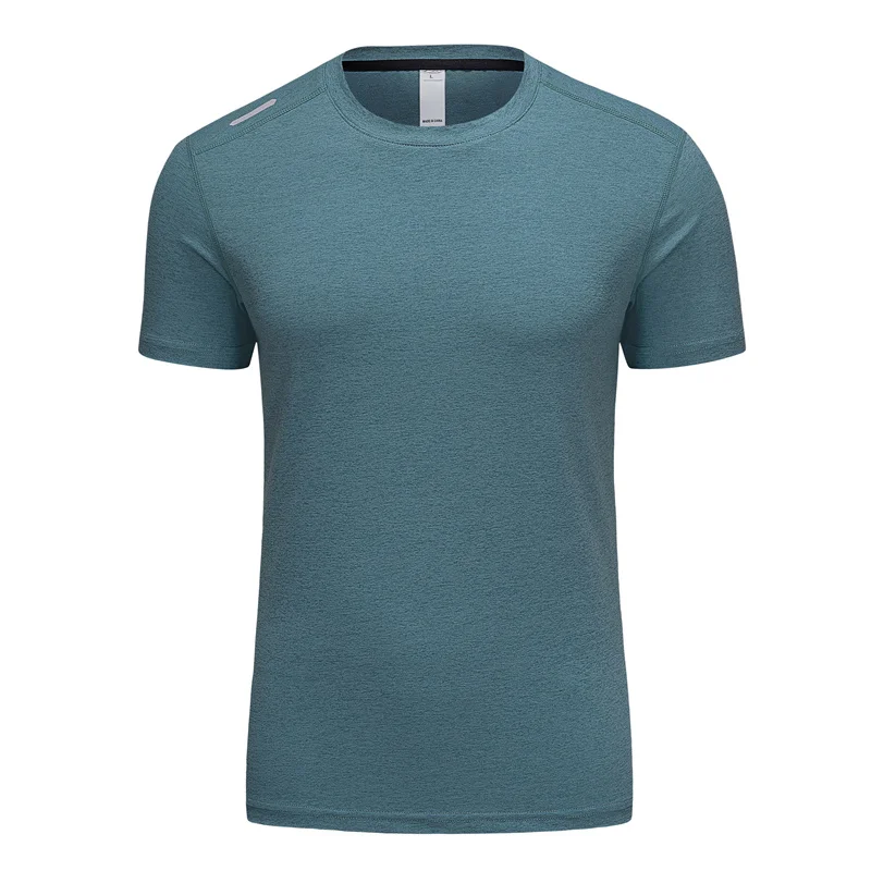 Wholesale Custom Athletic Dry Fitness Sports Wear Blank T Shirt Short Sleeve Mens Plain Gym T-Shirt