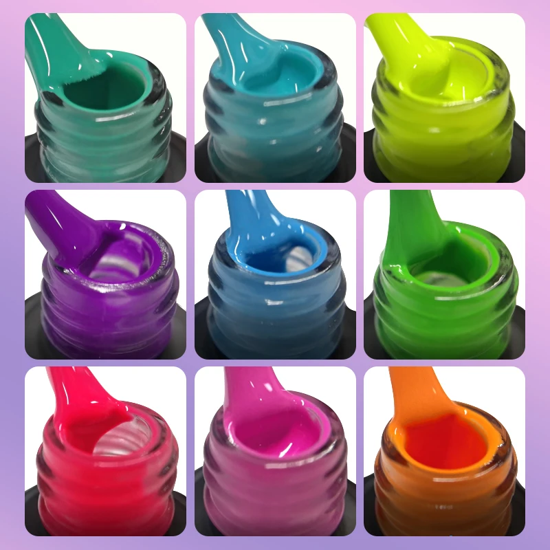 High Quality UV Gel Nail Polish OEM Kilogram 1KG Raw Material Soak Off Nail Lacquer Bulk Packing Custom Nails Varnish