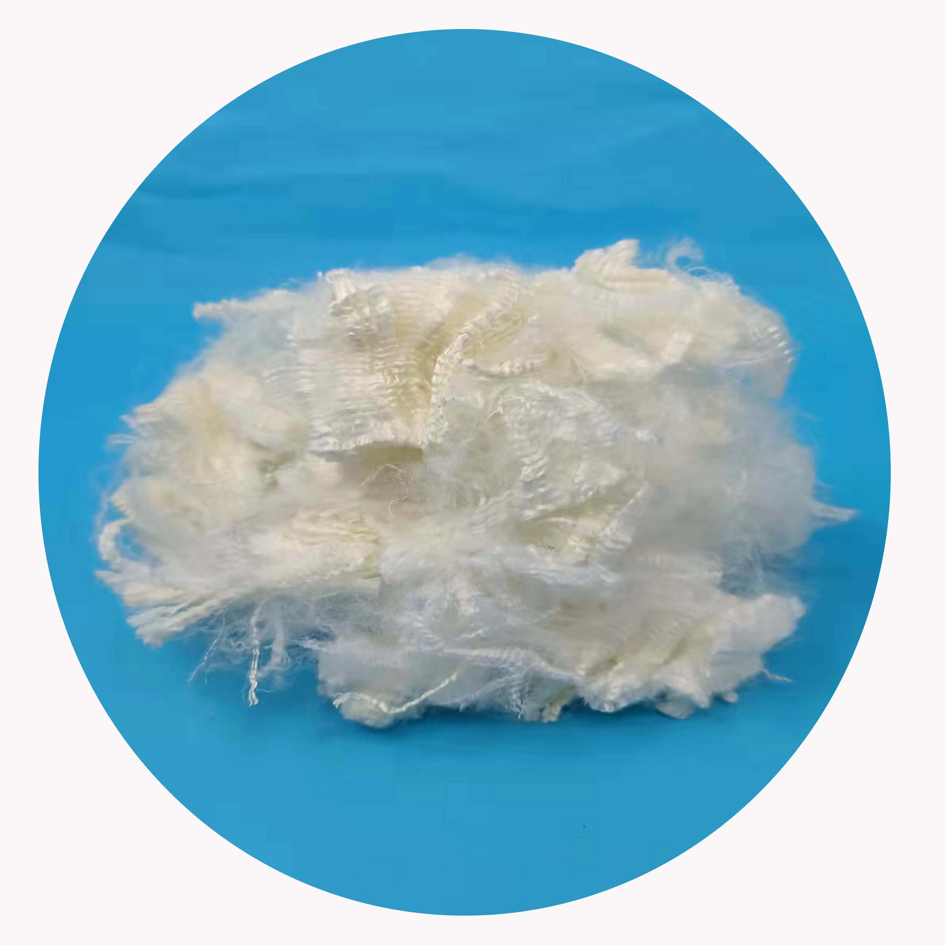 Chemical-Resistant 2D 51mm meta aramid fiber for spinning