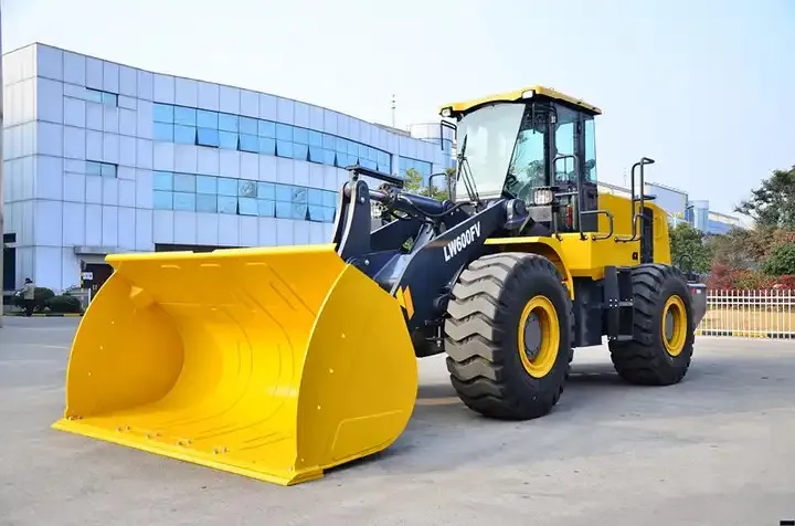 Earth moving Machine 6 Tons Wheel Loader 3.5m3 Bucket original Factory 6 ton Front End Loader Lw600fv Mini Loader for Sale