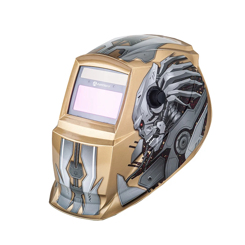 Anyray Rdm-737 Automatic Darkening Clear Protection Lens Custom Welding Helmet