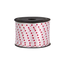 017 Cheap wedding party crimped ballon curling ribbon short core printed balloon ribbon decorations