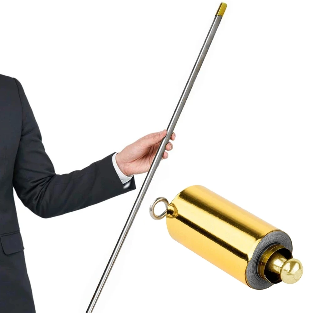 
Dropshipping Portable Arts Show Self-defense 110cm Metal Telescopic Rod Magic Telescopic Stick 