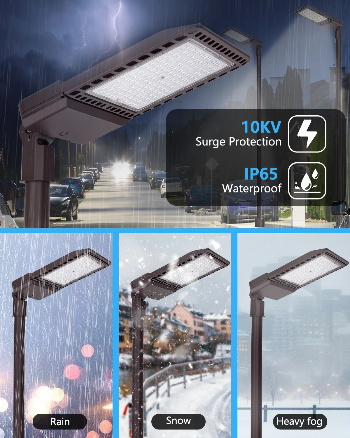 Parking lot light 300w led shoebox light outdoor led tennis court lighting sport street