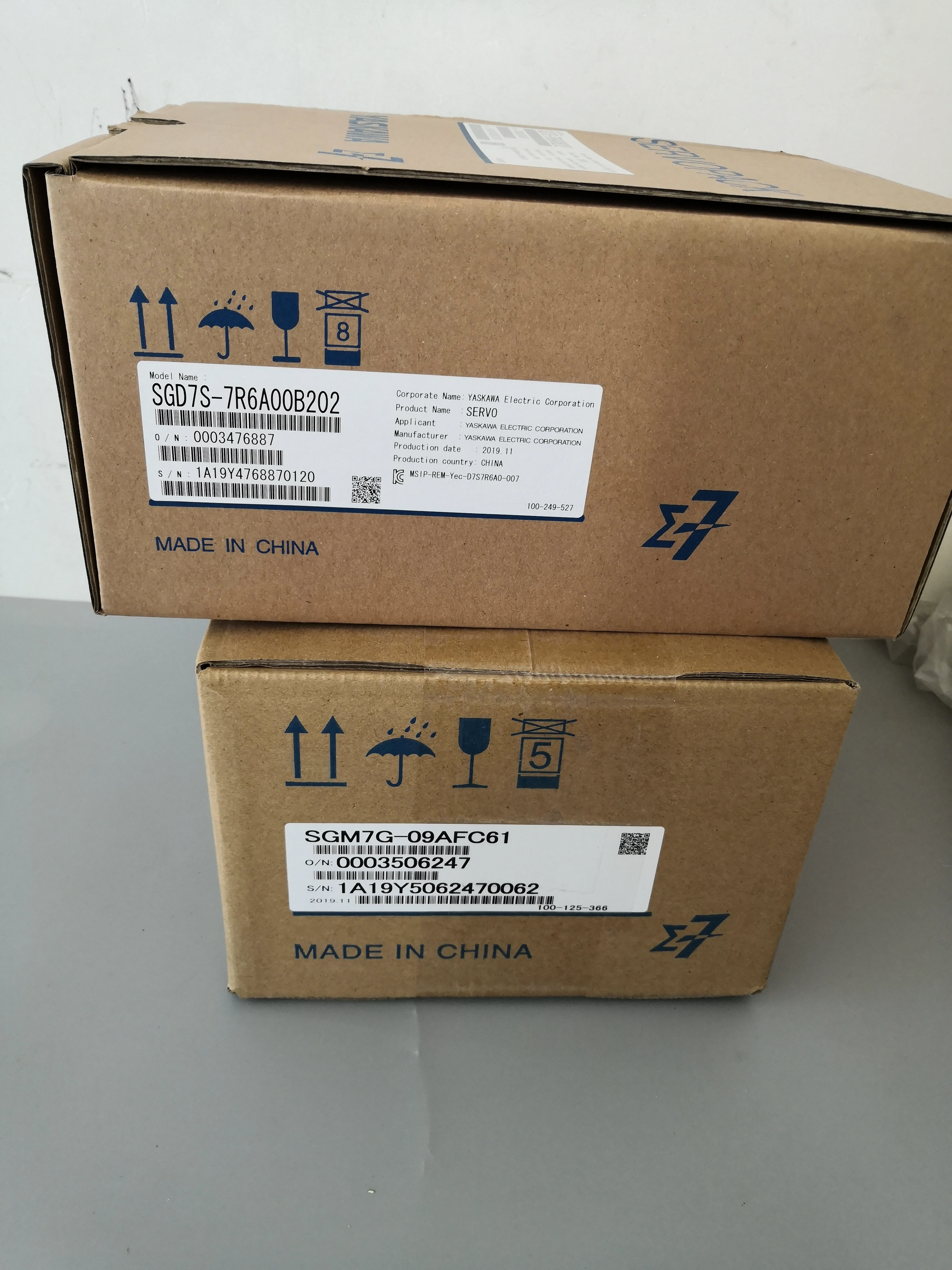 Japan cnc ac servo motor system  SGM7G-09AFC61 ac servo motor