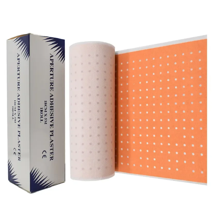 Tape Hospital Aperture Perforated Zinc Oxide Adhesive Plaster Waterproof Adhesive Wound Plaster Custom Roll Tape ZXT