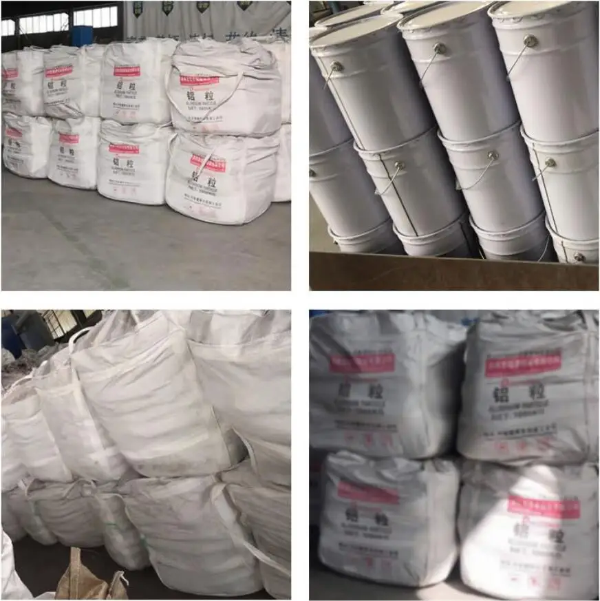 99% pure dredge agent aluminum particles deoxidizing aluminum pellets aluminum segment price