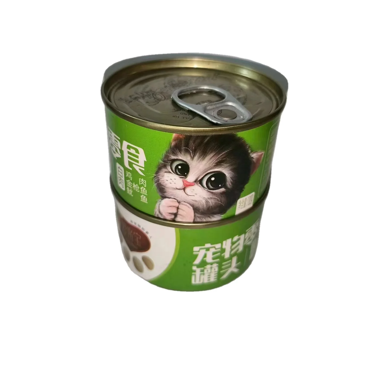 Wholesale canned pet snacks type cat treats pet supplement canned cat food Pet snack manufacturer
