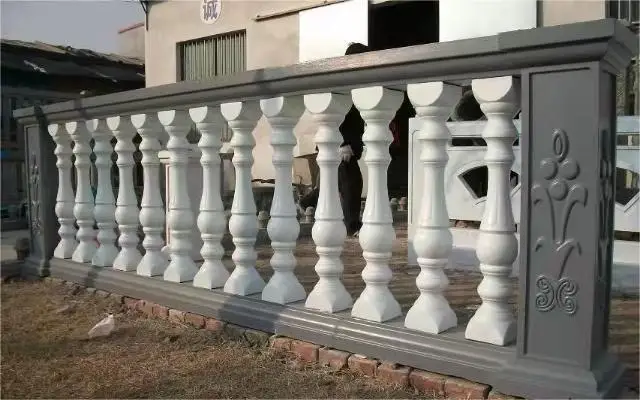Balustrades Mold 85/162CM European Roman Column Mouldor Concrete Plaster for Garden Balcony Fence Decor