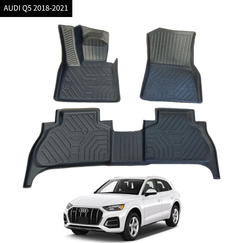 2024 China Factory Hot Supply Professional High Quality Car Mat TPE Car Floor  Mat Use For AUDI Q5 2018-2021