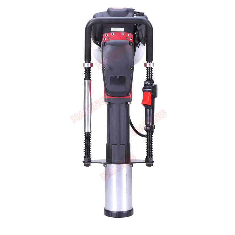 Manual  Installation Mini Screw Portable Petrol Gasoline Driver Post For Solar Project