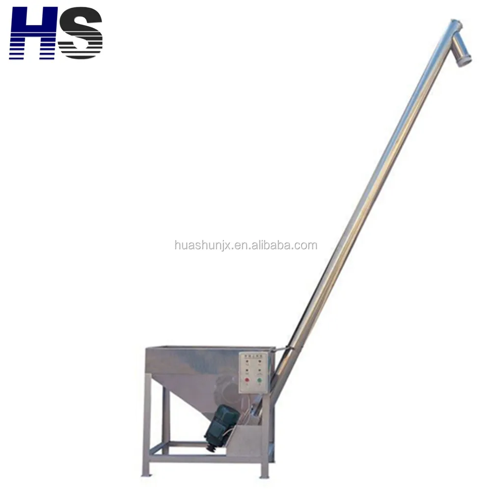 Винтовой погрузчик для подачи пластмассовых силовых