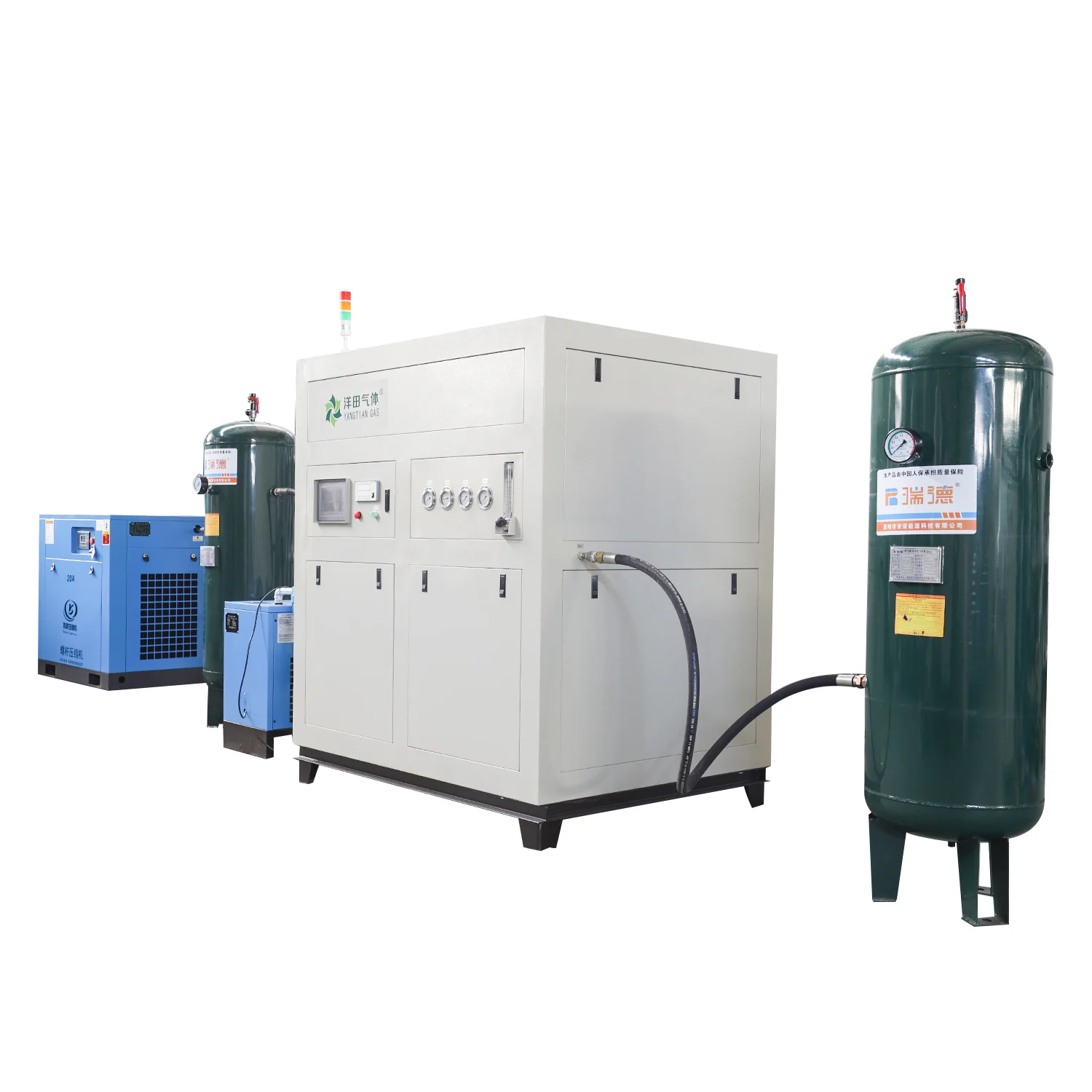 10L /h Liquid Nitrogen Production Line Liquid Nitrogen Generator