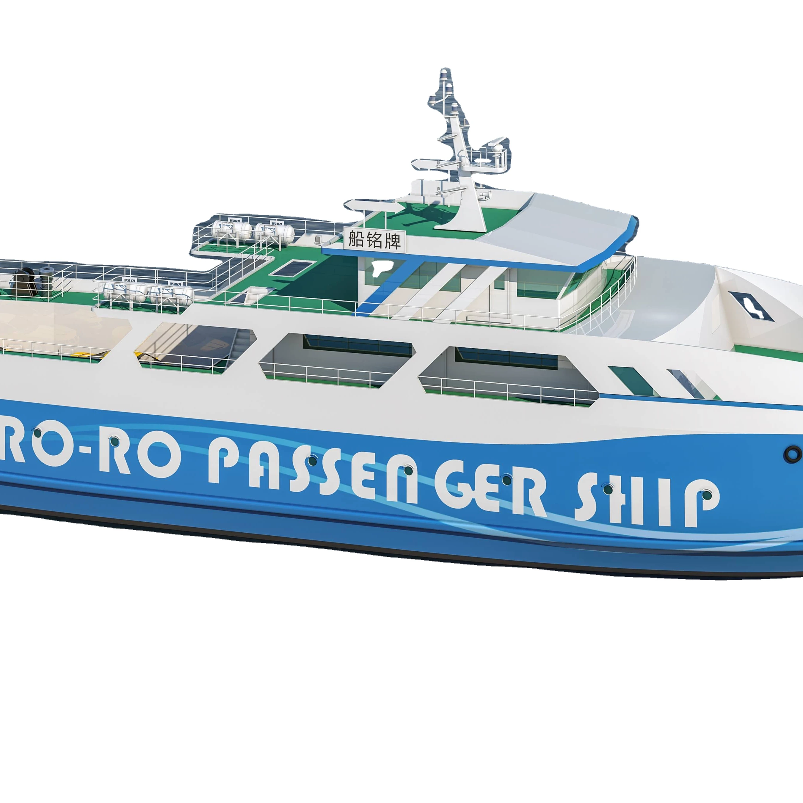 42m 177Seats Marine Steel  Passenger  Catamaran Boat