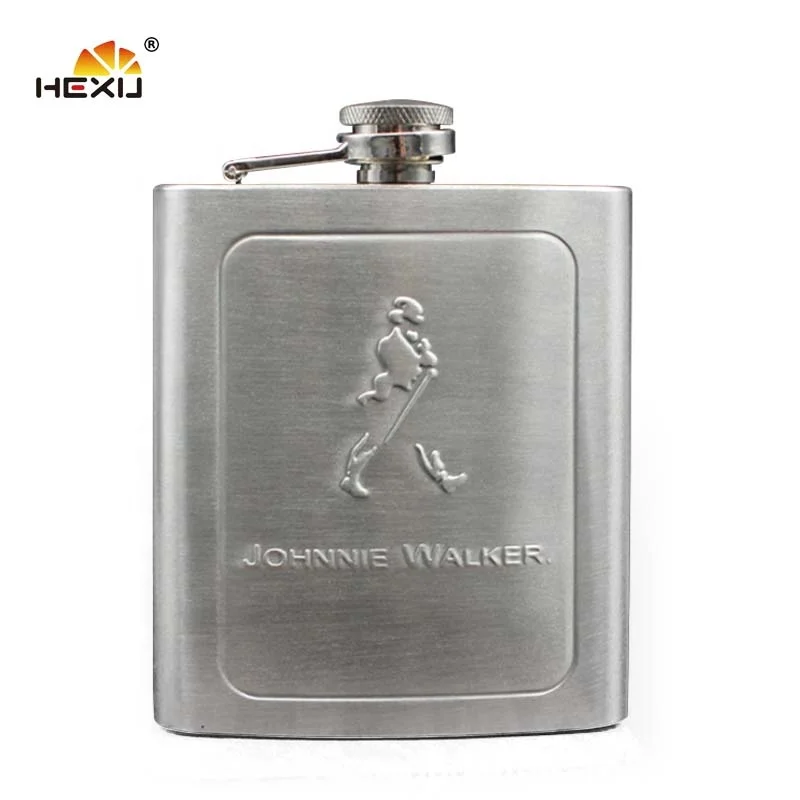 Wholesale 6oz Stainless Steel Customized Sublimation Hip Flask Blank