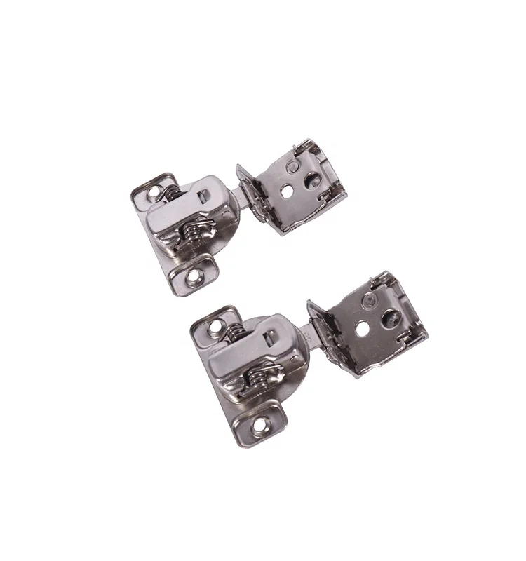 Hardware supplier Adjustable screw compact face frame hinge half overlay hinge