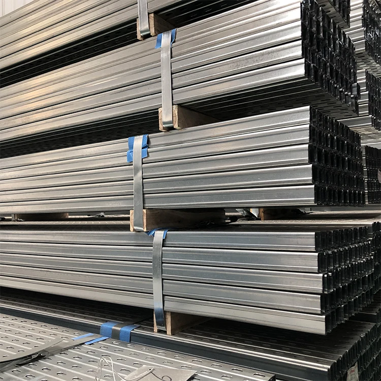 Galvanized Slotted Unistrut Channel with Reinforcement Bar