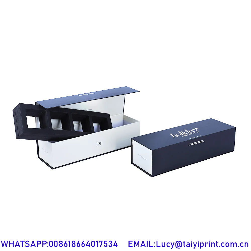 Recycleble Round Cylinder Candle Box Packaging With Insert Custom Seed Paper Candle Boxes