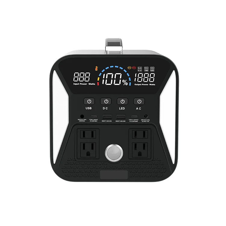 1000Wh 135200mAHWh solar portable power station lithium batteries lithium ion battery energy storage battery solar generator