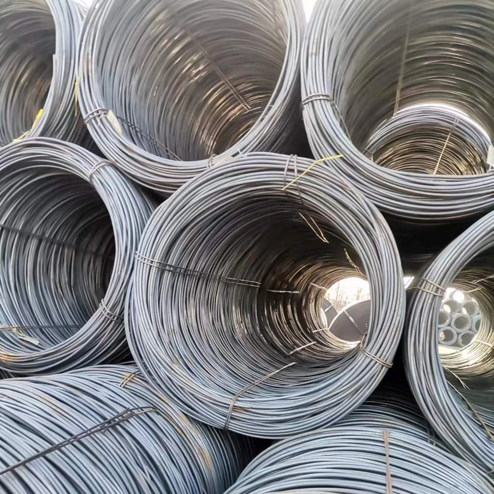 Hot Rolled Raw Material Carbon Steel Sae 1018 1008 1006 And Low Carbon Steel Q195 Q235 Wire Rods