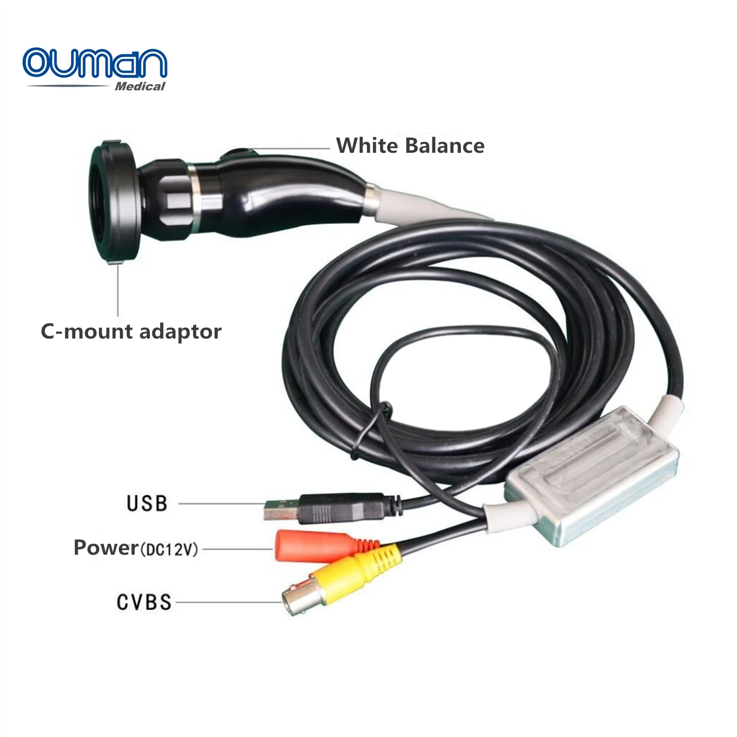 HD endoscopic camera for MAC/WINDOWS/Android Portable USB endoscope camera