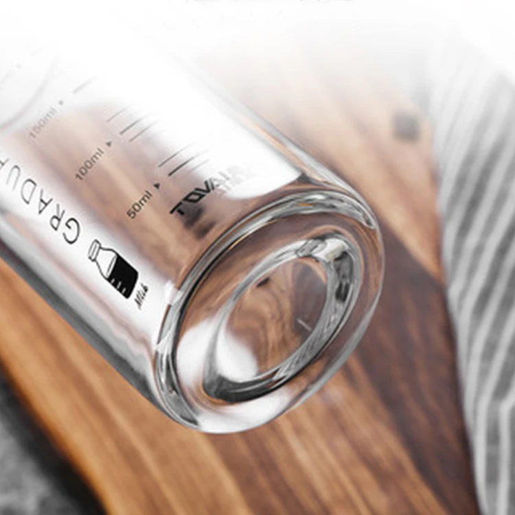 Custom clear Water Drinking Glass juice Tumbler glass cup with logo milk glasses drinking measuring glass cup