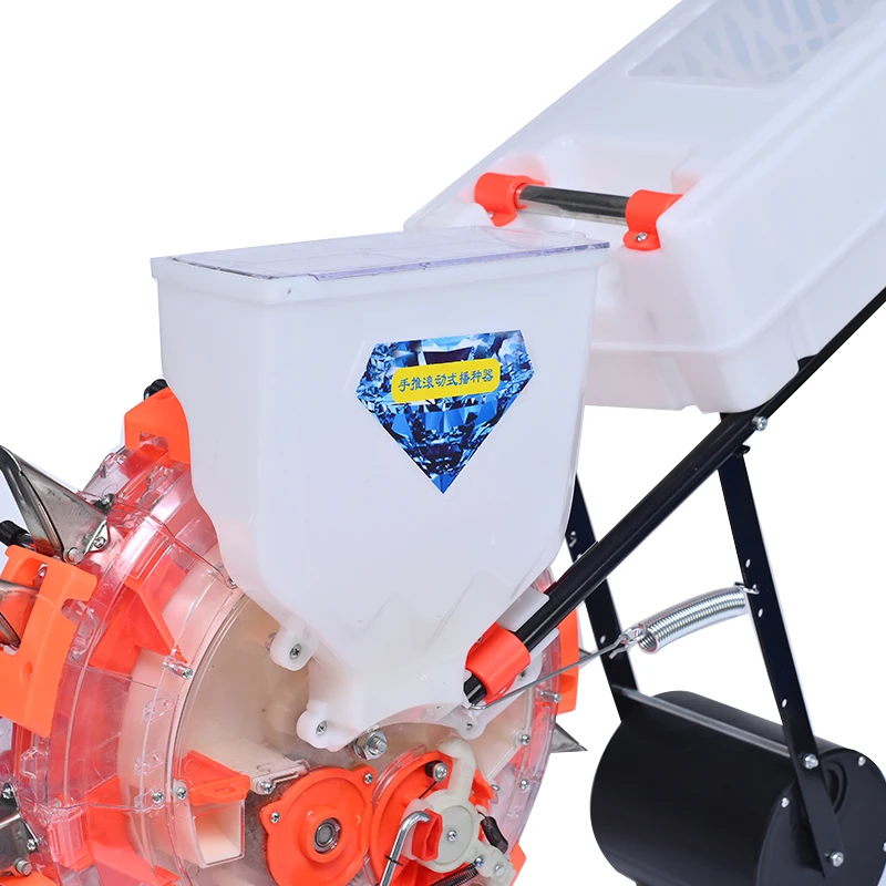 Hand Push Groundnut Manual Precision Lawn Seed Planting Seeder