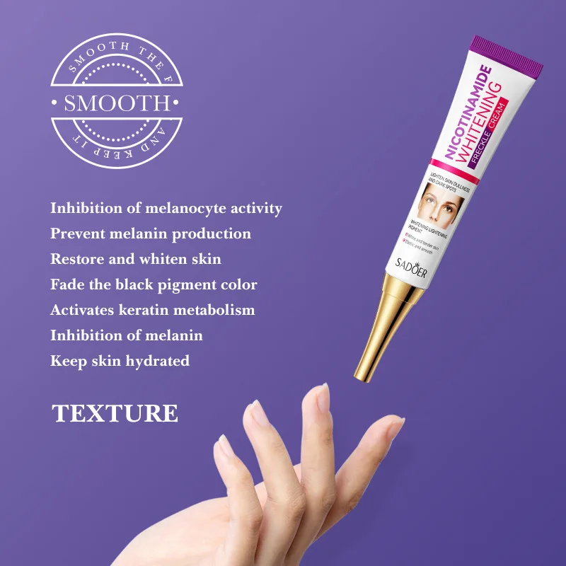 SADOER Nicotinamide Whitening and Freckle Removing Cream moisturizing nourishing face acne cream