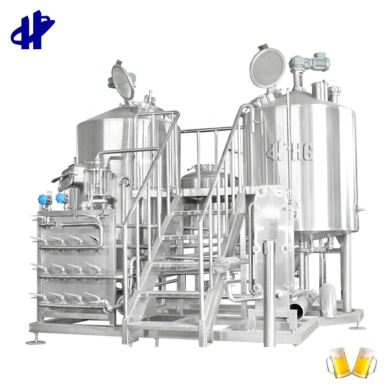500L beer mashing tanks and fermenters in beer bar and pubs