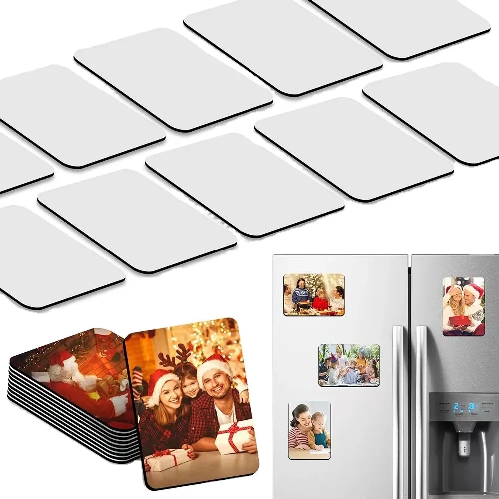 RubySub PVC Foft  Fridge Magnet Sticker Custom Sublimation Fridge Magnet Sticker Blanks