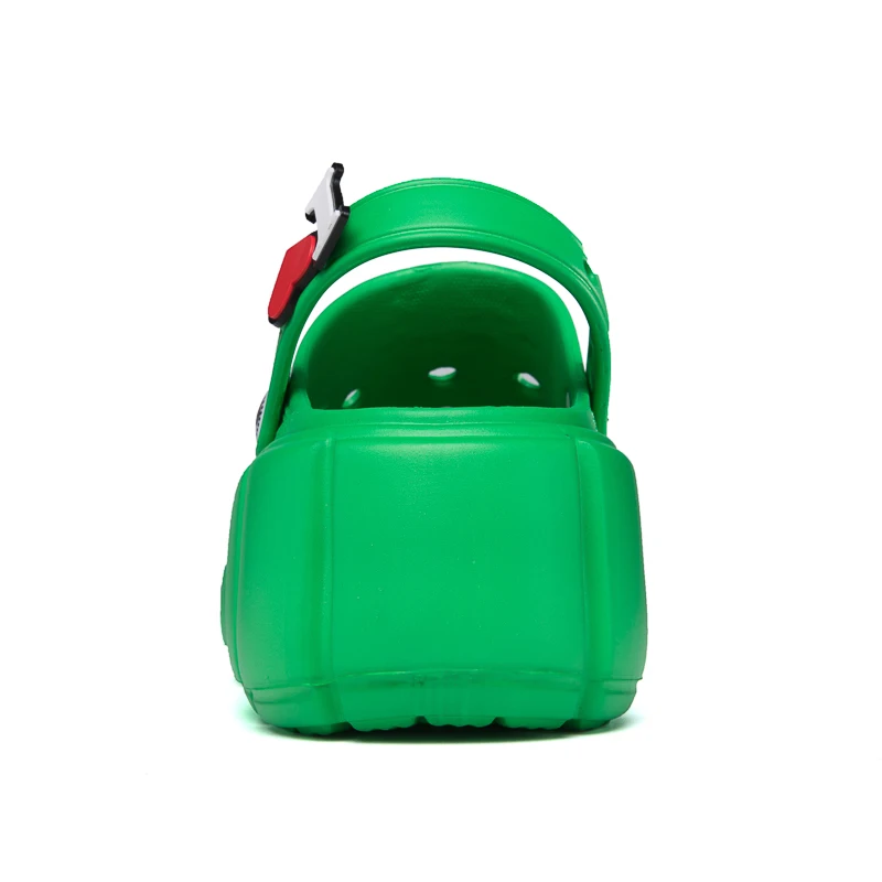 World-win New Design Summer EVA Anti-Slip Women Thick Sole Slippers Sandals Clogs Shoes Classic Garden EVA Clogs Shoes