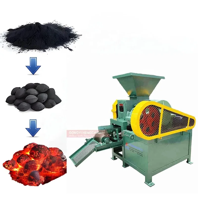low cost briquettes ball press machinery bbq barbecue charcoal briquette pressing making machine for sale