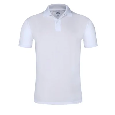 Летняя новинка, рубашка-поло, мужская повседневная облегающая Однотонная рубашка-поло с коротким рукавом, рубашка-поло с защитой от усадки, рубашка-поло для отдыха на открытом воздухе